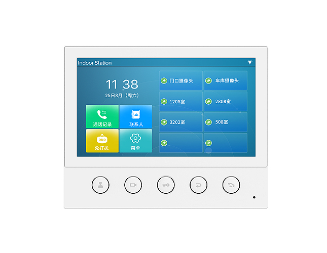 方位SIP对讲室内机i53W